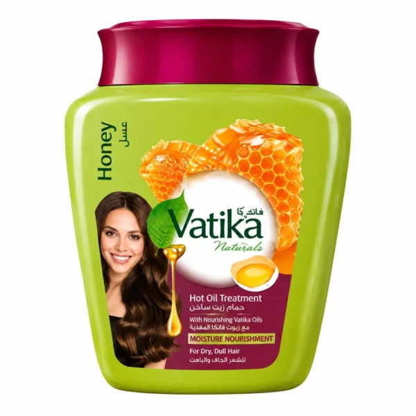 Vatika Naturals Egg Protein & Honey Hot Oil Hair Mask – Damage Repair