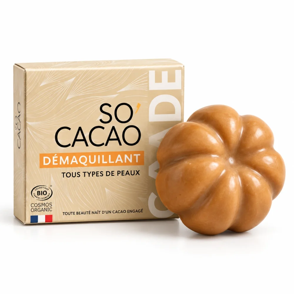 So'Cacao Organic Solid Makeup Remover – 45 g