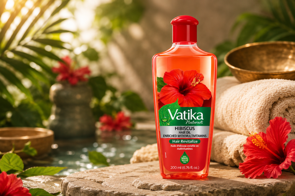 Vatika Naturals Hibiscus Hair Oil – 200 ml - - Bild 3