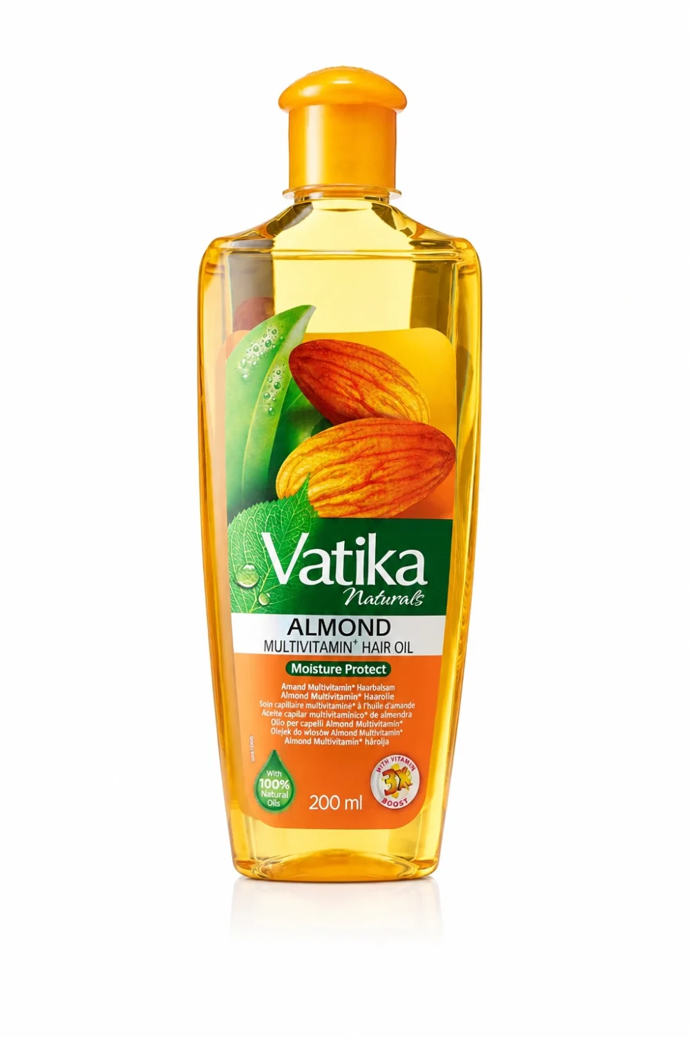 Vatika Naturals Almond Multivitamin Hair Oil -