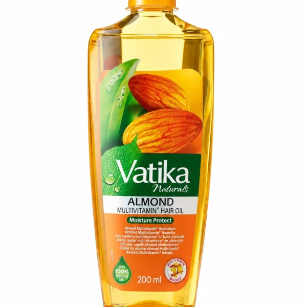 Vatika Naturals Almond Multivitamin Hair Oil -