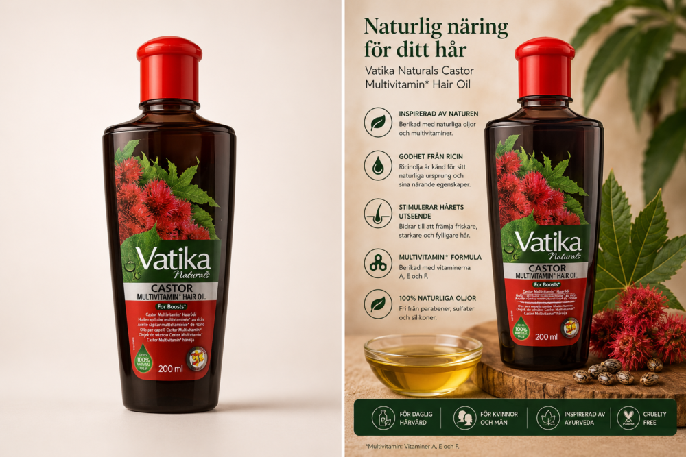 Vatika Naturals Castor Multivitamin Hair Oil - Bild 2